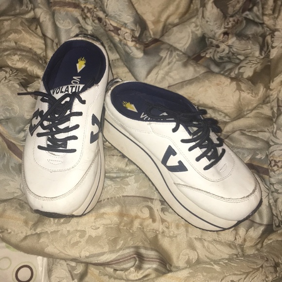 cute platform tennis shoes